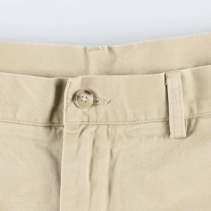 Ralph Lauren POLO RALPH LAUREN CLASSIC FIT 9'' Chino Shorts (Men's size W36 equivalent) cotton Beige type Vintage Second Hand