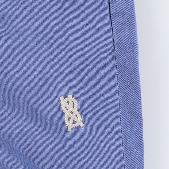 Ralph Lauren POLO RALPH LAUREN CLASSIC FIT all-over print chino shorts, men's size W36 (approx.) cotton blue type Vintage Second Hand