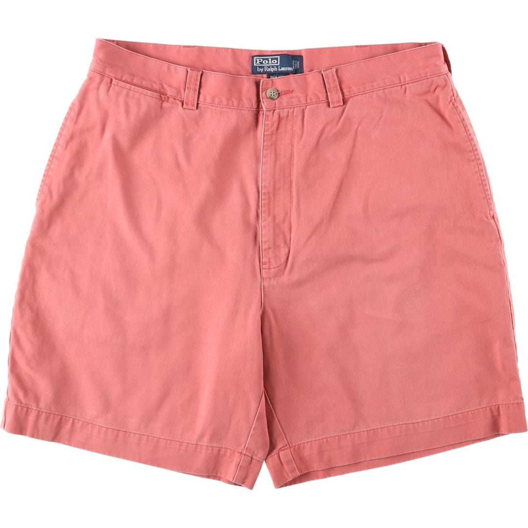 Ralph Lauren POLO by Ralph Lauren PHILIP SHORT Chino Shorts, Men's Size W36 cotton pink type Vintage Second Hand