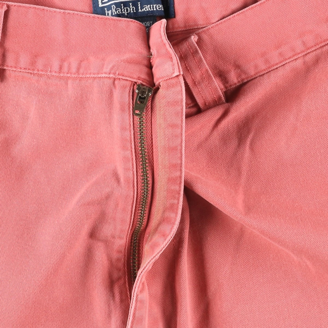 Ralph Lauren POLO by Ralph Lauren PHILIP SHORT Chino Shorts, Men's Size W36 cotton pink type Vintage Second Hand