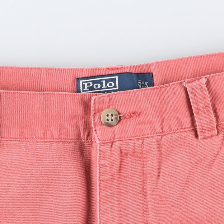 Ralph Lauren POLO by Ralph Lauren PHILIP SHORT Chino Shorts, Men's Size W36 cotton pink type Vintage Second Hand