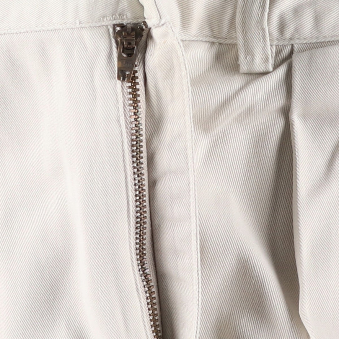 Ralph Lauren POLO by Ralph Lauren TYLER SHORT Two-pleat chino shorts, short pants, men's size W36 cotton ivory Vintage Second Hand