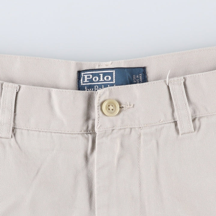 Ralph Lauren POLO by Ralph Lauren PROSPECT SHORT Chino shorts Short pants Men's W34 equivalent cotton Beige type Vintage Second Hand