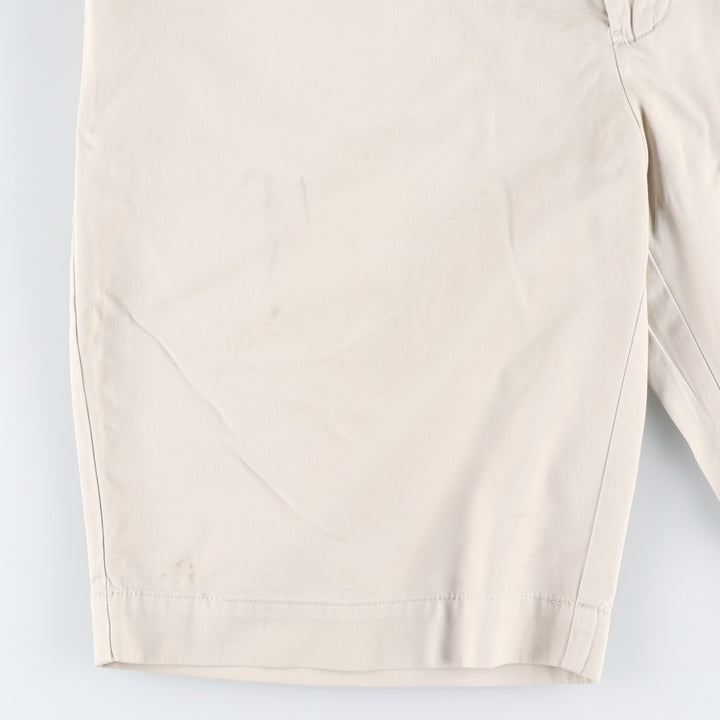 Ralph Lauren POLO by Ralph Lauren Chino Shorts, Men's Size W36 cotton ivory Vintage Second Hand