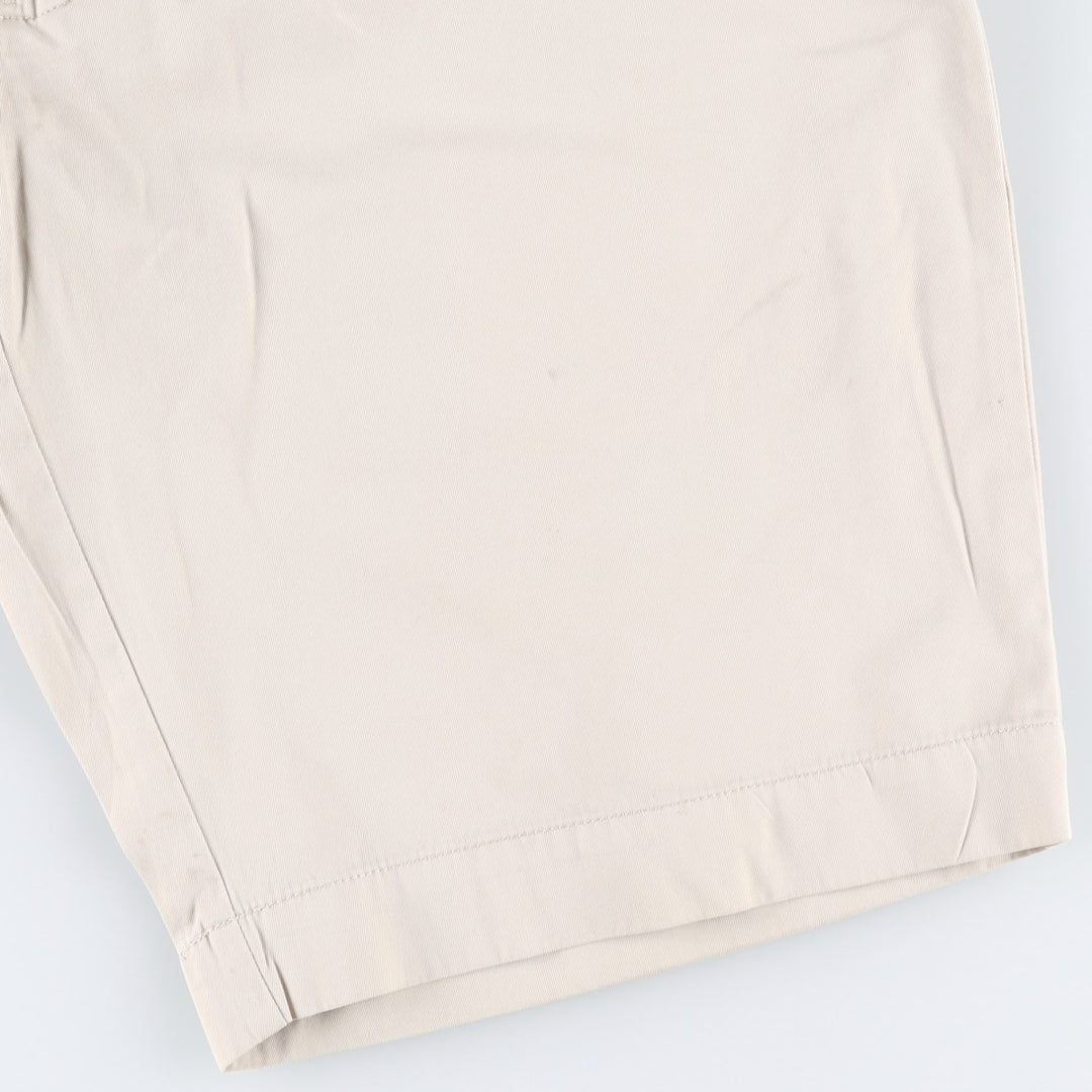 Ralph Lauren POLO by Ralph Lauren Chino Shorts, Men's Size W36 cotton ivory Vintage Second Hand
