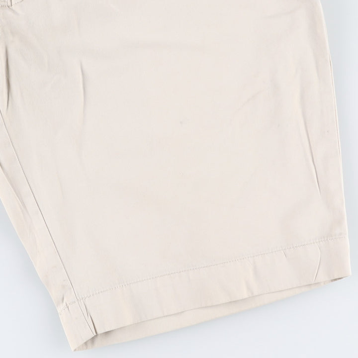 Ralph Lauren POLO by Ralph Lauren Chino Shorts, Men's Size W36 cotton ivory Vintage Second Hand