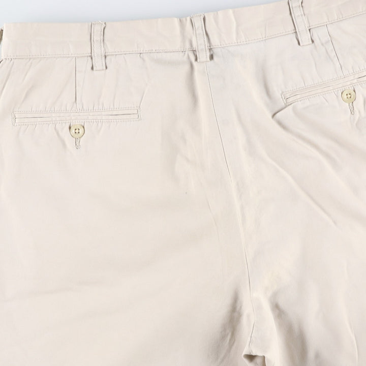 Ralph Lauren POLO by Ralph Lauren Chino Shorts, Men's Size W36 cotton ivory Vintage Second Hand