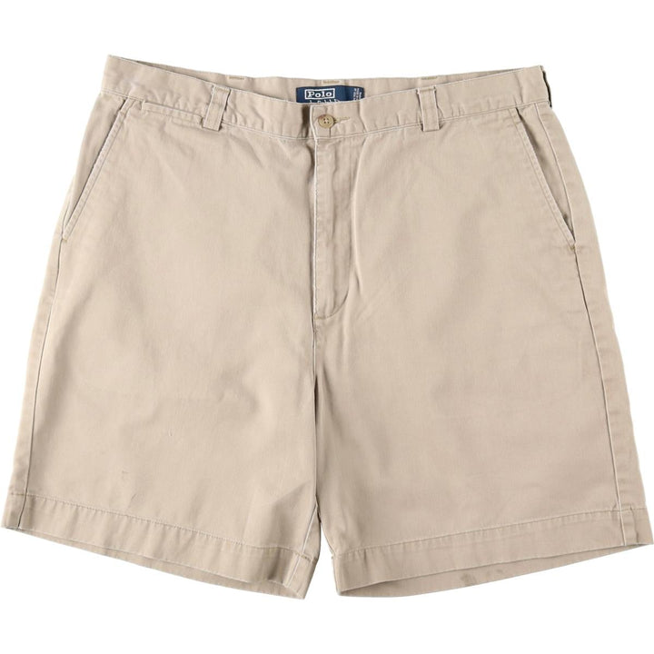 Ralph Lauren POLO by Ralph Lauren PHILIP SHORT Chino Shorts, Men's W37 equivalent. cotton Beige type Vintage Second Hand