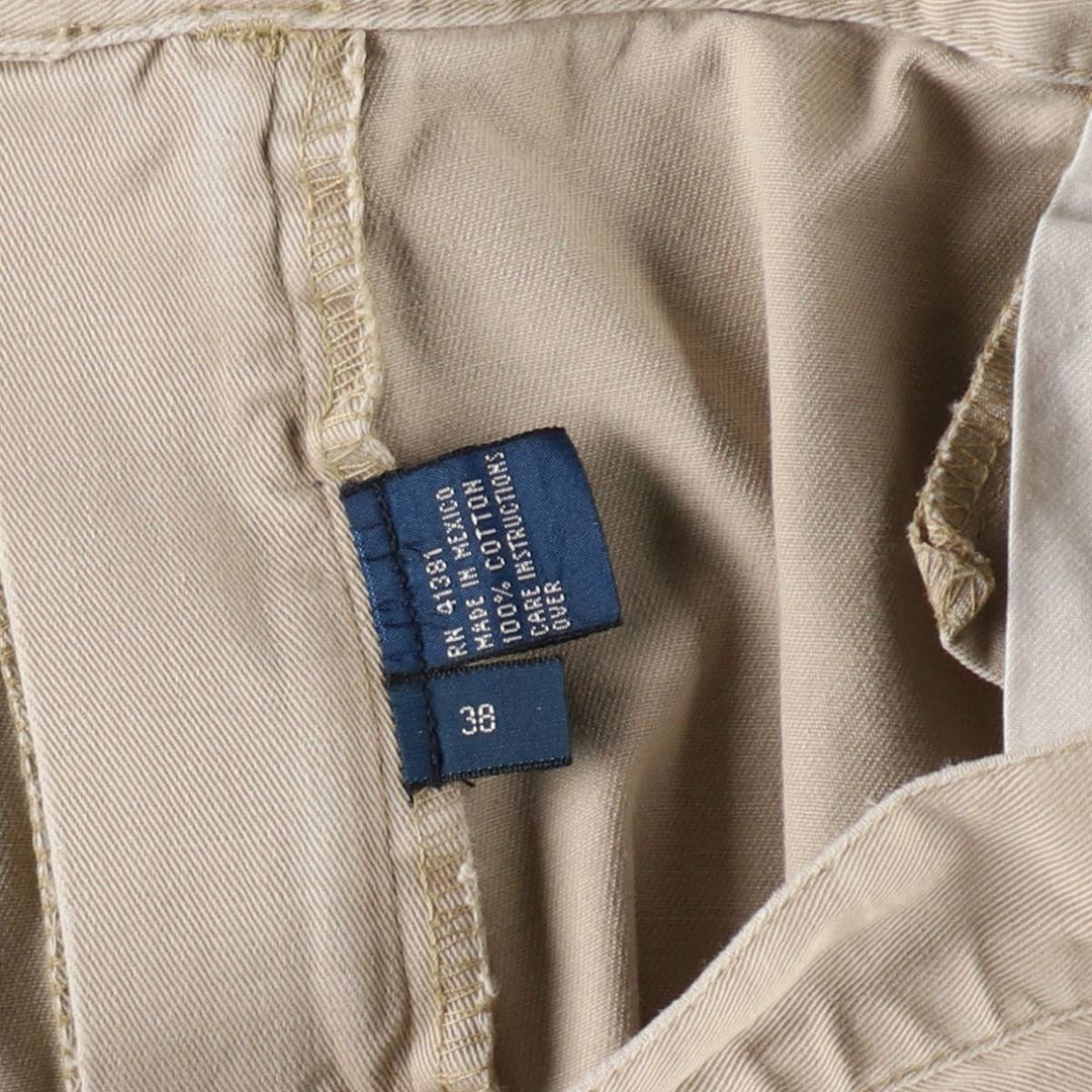Ralph Lauren POLO by Ralph Lauren PHILIP SHORT Chino Shorts, Men's W37 equivalent. cotton Beige type Vintage Second Hand