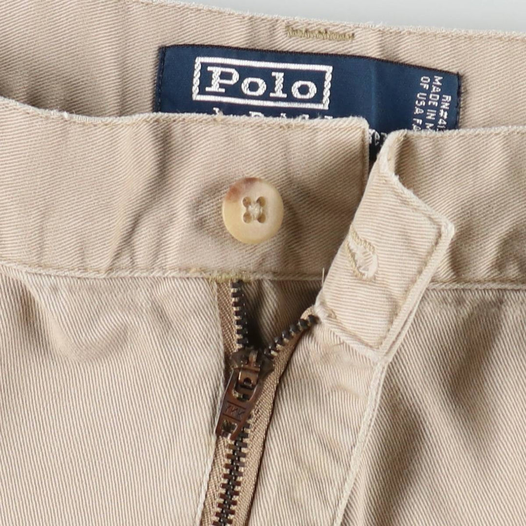 Ralph Lauren POLO by Ralph Lauren PHILIP SHORT Chino Shorts, Men's W37 equivalent. cotton Beige type Vintage Second Hand