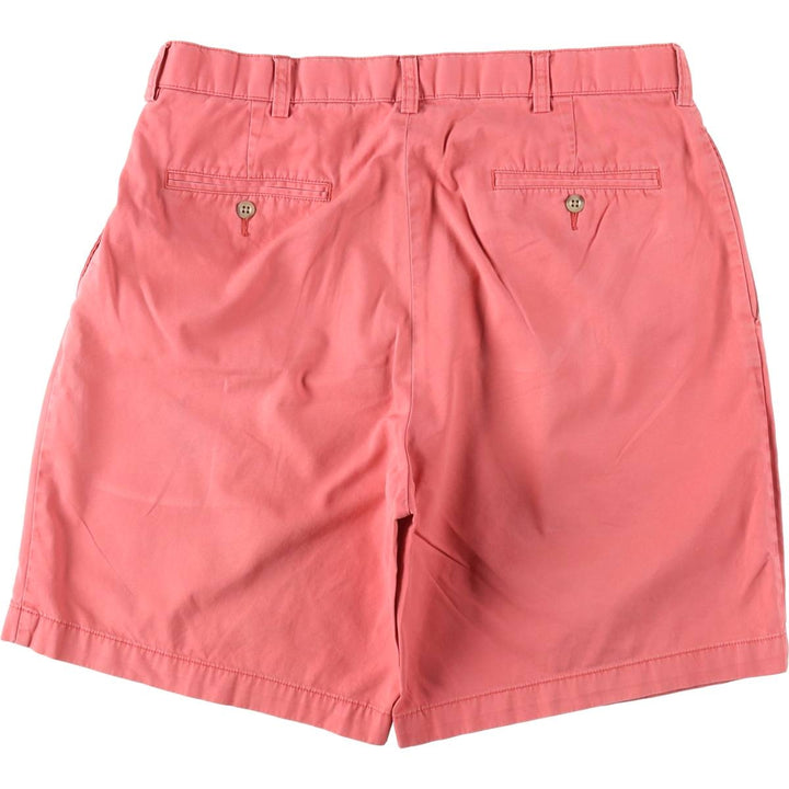 Ralph Lauren POLO by Ralph Lauren TYLER SHORT Two-pleat chino shorts, short pants, men's size W34 cotton red type Vintage Second Hand