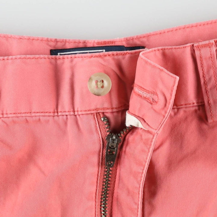 Ralph Lauren POLO by Ralph Lauren TYLER SHORT Two-pleat chino shorts, short pants, men's size W34 cotton red type Vintage Second Hand