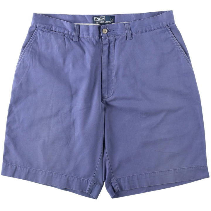 Ralph Lauren POLO by Ralph Lauren Chino Shorts Shorts Men's W35 equivalent cotton blue type Vintage Second Hand
