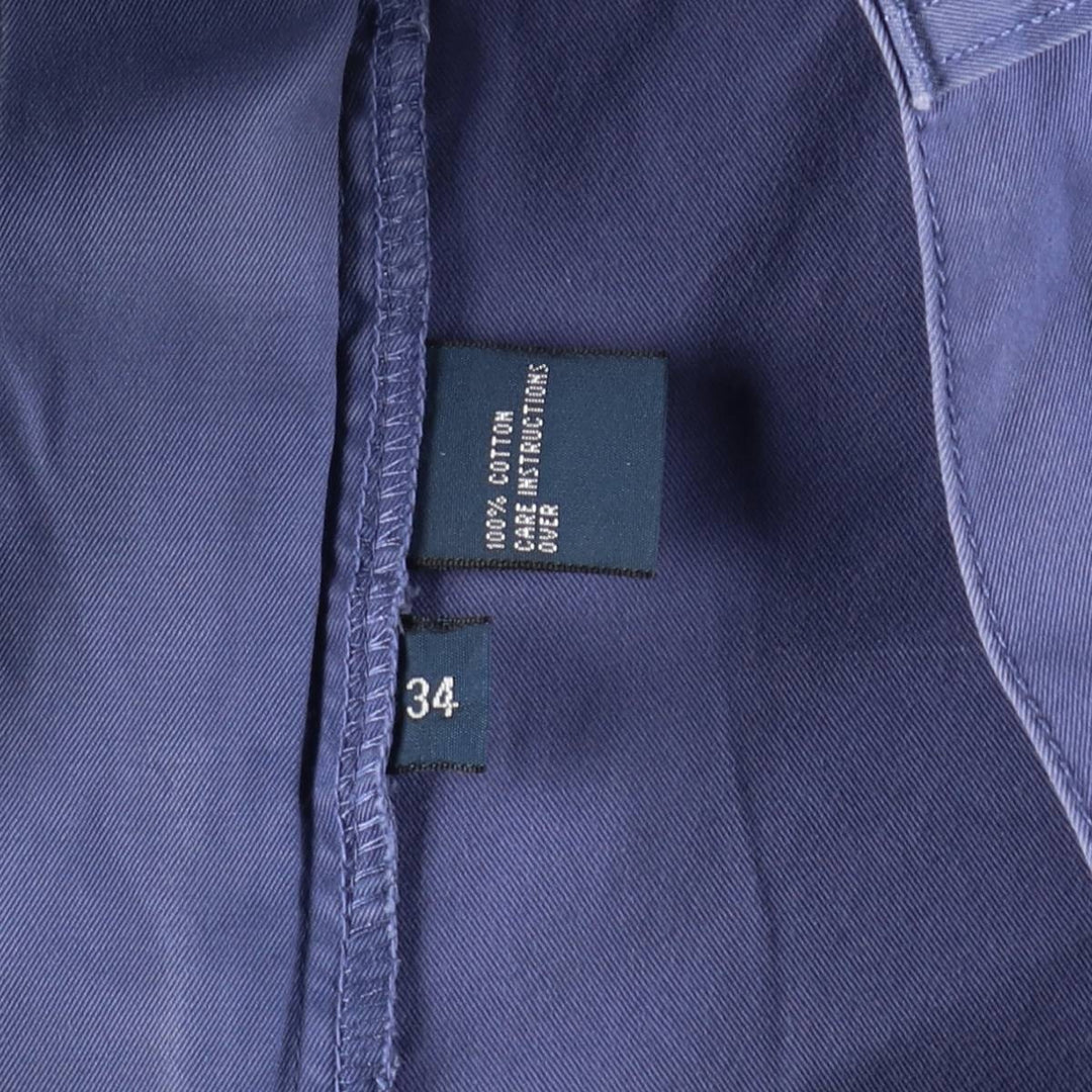 Ralph Lauren POLO by Ralph Lauren Chino Shorts Shorts Men's W35 equivalent cotton blue type Vintage Second Hand