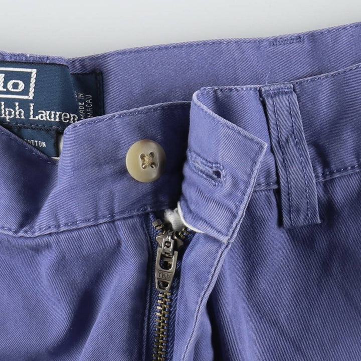Ralph Lauren POLO by Ralph Lauren Chino Shorts Shorts Men's W35 equivalent cotton blue type Vintage Second Hand