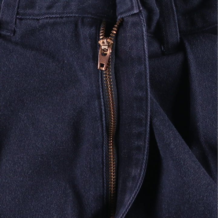 Ralph Lauren POLO by Ralph Lauren Two-pleat Chino Shorts Shorts Men's W29 cotton navy blue type Vintage Second Hand