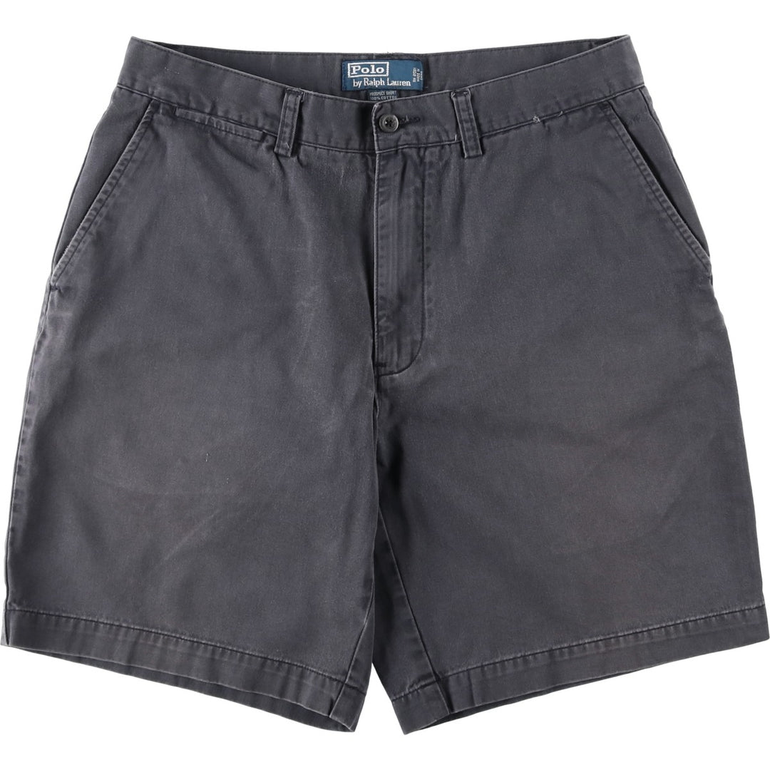 Ralph Lauren POLO by Ralph Lauren PROSPECT SHORT Chino shorts Short pants Men's W33 equivalent cotton navy blue type Vintage Second Hand