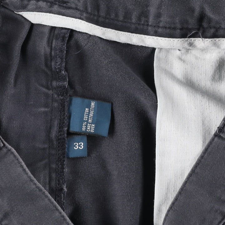 Ralph Lauren POLO by Ralph Lauren PROSPECT SHORT Chino shorts Short pants Men's W33 equivalent cotton navy blue type Vintage Second Hand