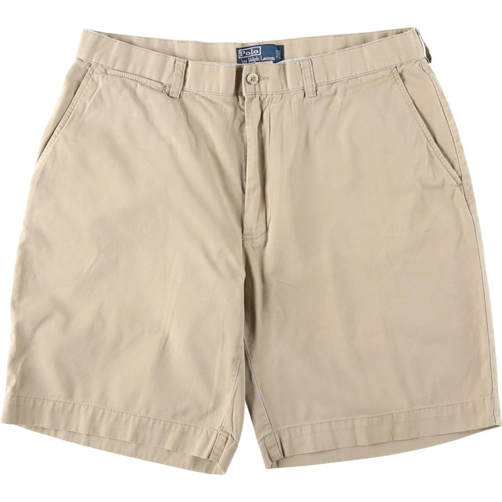 Ralph Lauren POLO by Ralph Lauren PROSPECT SHORT Chino shorts Short pants Men's w36 equivalent cotton Beige type Vintage Second Hand