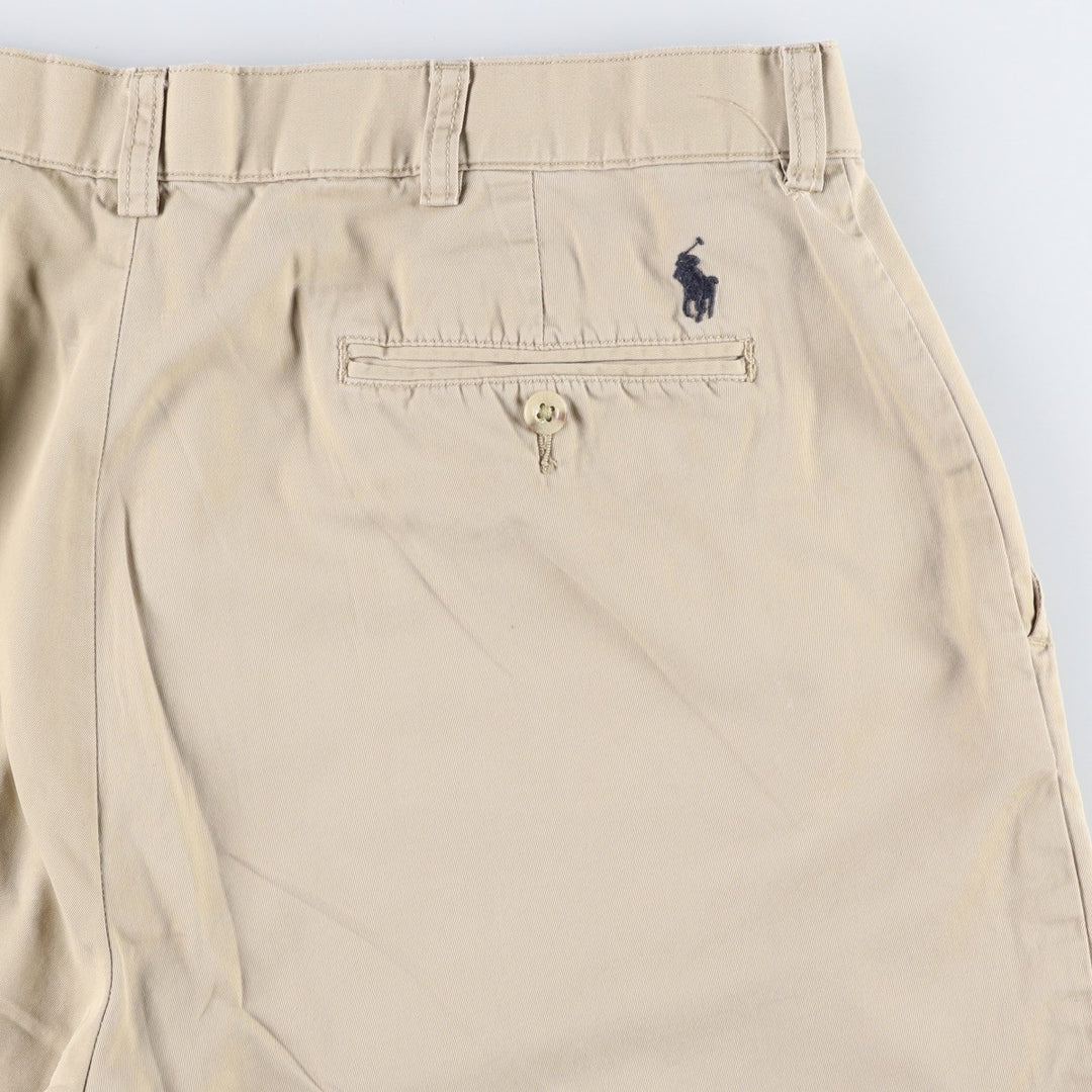 Ralph Lauren POLO by Ralph Lauren PROSPECT SHORT Chino shorts Short pants Men's w36 equivalent cotton Beige type Vintage Second Hand
