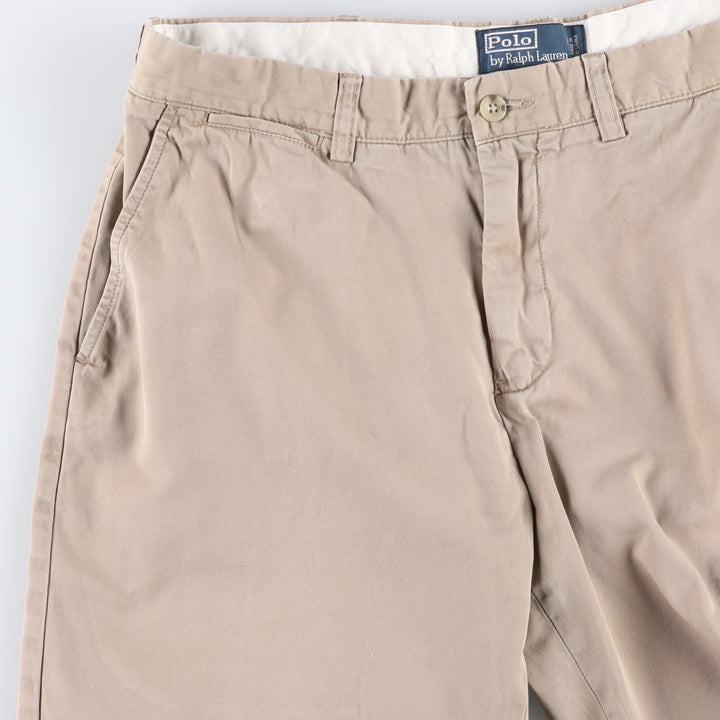 Ralph Lauren POLO by Ralph Lauren Chino Shorts, Men's, Size W35 cotton Beige type Vintage Second Hand