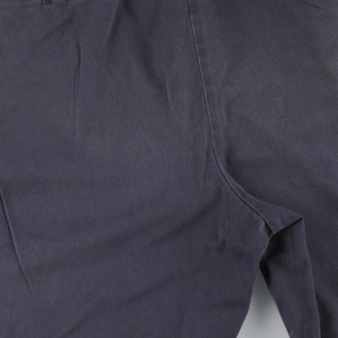 Ralph Lauren POLO by Ralph Lauren TYLER SHORT Two-pleat chino shorts, short pants, men's size W34 cotton navy blue type Vintage Second Hand