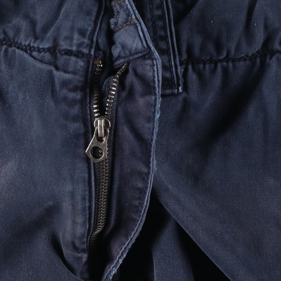 Ralph Lauren POLO by Ralph Lauren Chino Shorts Shorts Men's W34 equivalent cotton navy blue type Vintage Second Hand