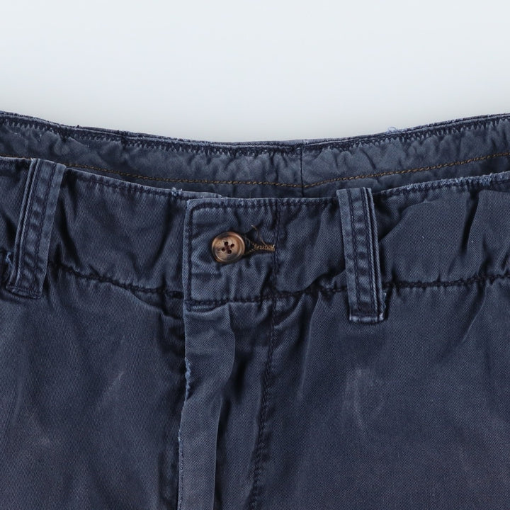 Ralph Lauren POLO by Ralph Lauren Chino Shorts Shorts Men's W34 equivalent cotton navy blue type Vintage Second Hand