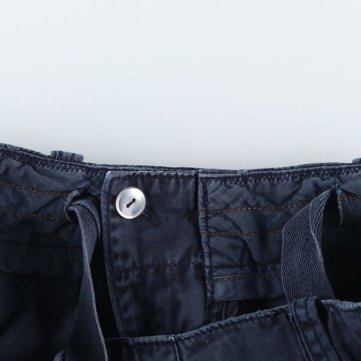 Ralph Lauren POLO by Ralph Lauren Chino Shorts Shorts Men's W34 equivalent cotton navy blue type Vintage Second Hand