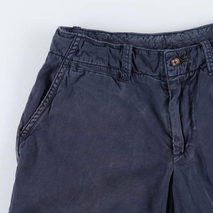 Ralph Lauren POLO by Ralph Lauren Chino Shorts Shorts Men's W34 equivalent cotton navy blue type Vintage Second Hand