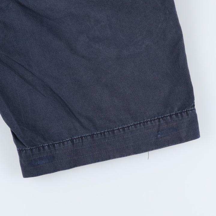 Ralph Lauren POLO by Ralph Lauren Chino Shorts Shorts Men's W34 equivalent cotton navy blue type Vintage Second Hand