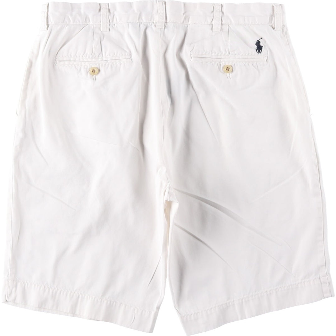 Ralph Lauren POLO by Ralph Lauren Chino Shorts, Men's, Size W35 cotton white type Vintage Second Hand