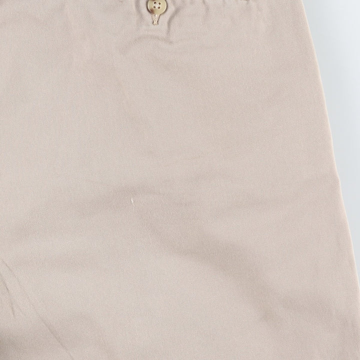 Ralph Lauren Polo by Ralph Lauren ANDREW SHORT Two-Pleat Chino Shorts, Men's Size W35 (approx.) cotton Beige type Vintage Second Hand