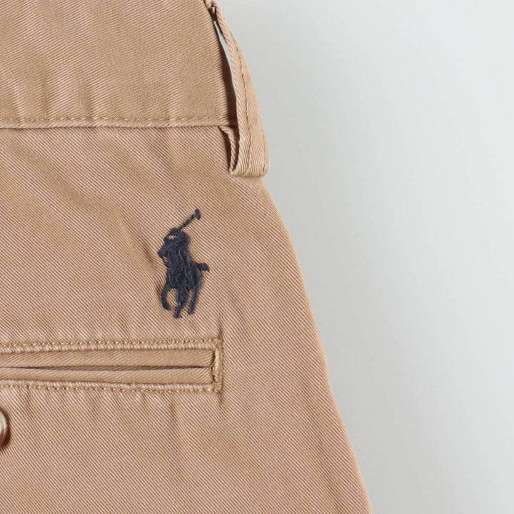 Ralph Lauren POLO by Ralph Lauren PROSPECT PANT Chino Shorts, Men's Size W34 (approx.) cotton beige type brown Vintage Second Hand