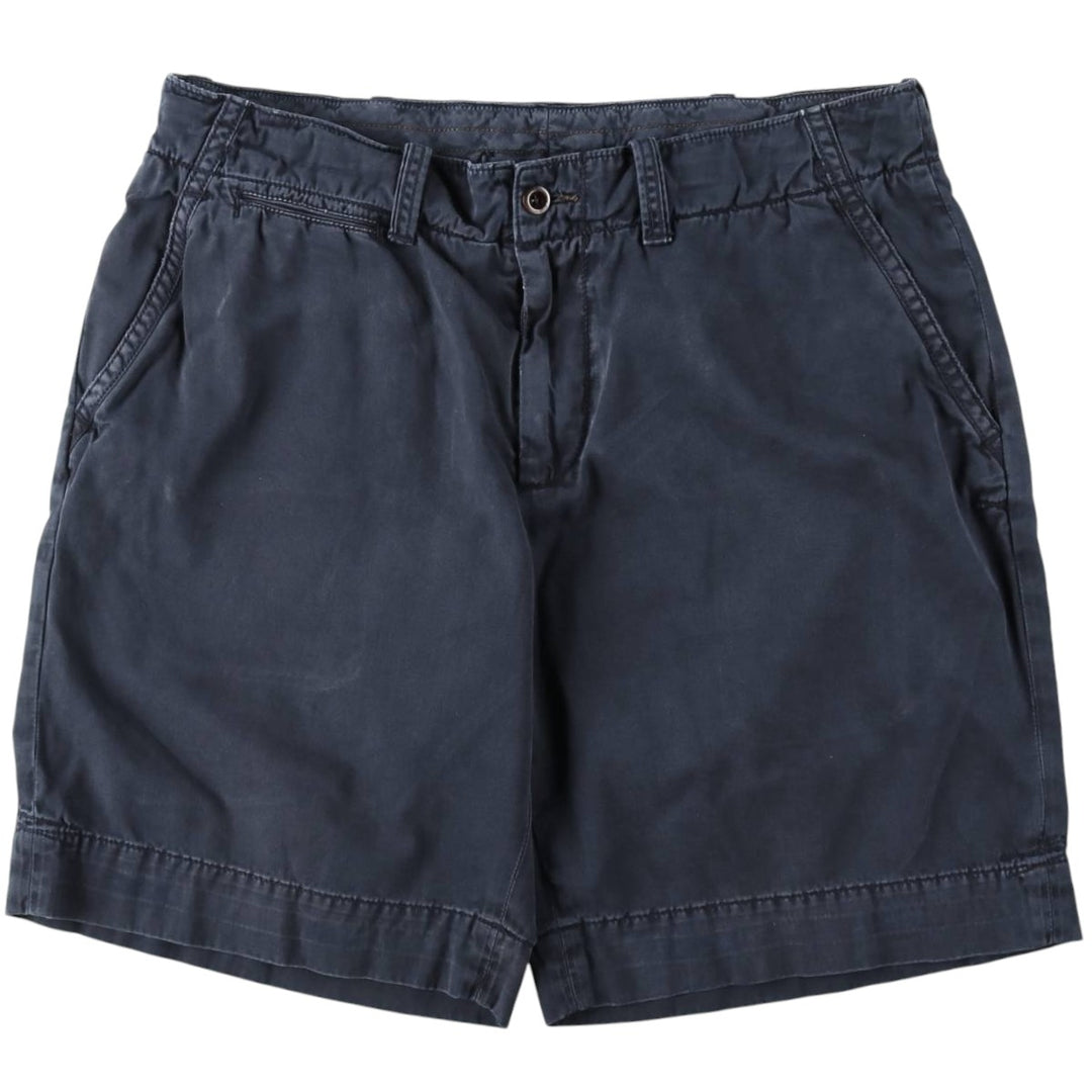 Ralph Lauren POLO by Ralph Lauren Chino Shorts, Men's Size W38 (approx.) cotton navy blue type Vintage Second Hand