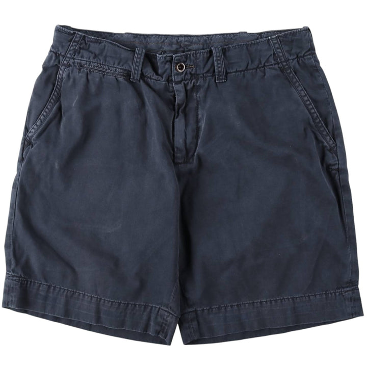 Ralph Lauren POLO by Ralph Lauren Chino Shorts, Men's Size W38 (approx.) cotton navy blue type Vintage Second Hand