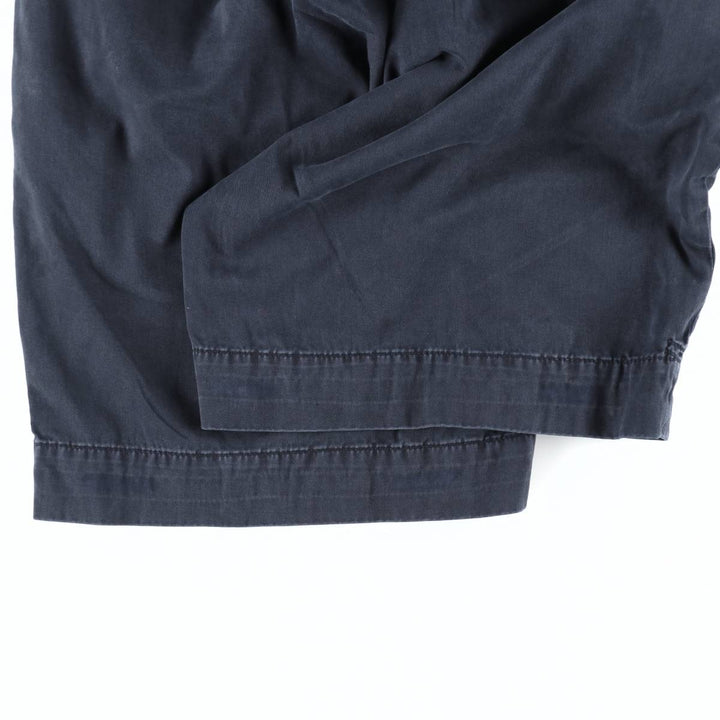 Ralph Lauren POLO by Ralph Lauren Chino Shorts, Men's Size W38 (approx.) cotton navy blue type Vintage Second Hand