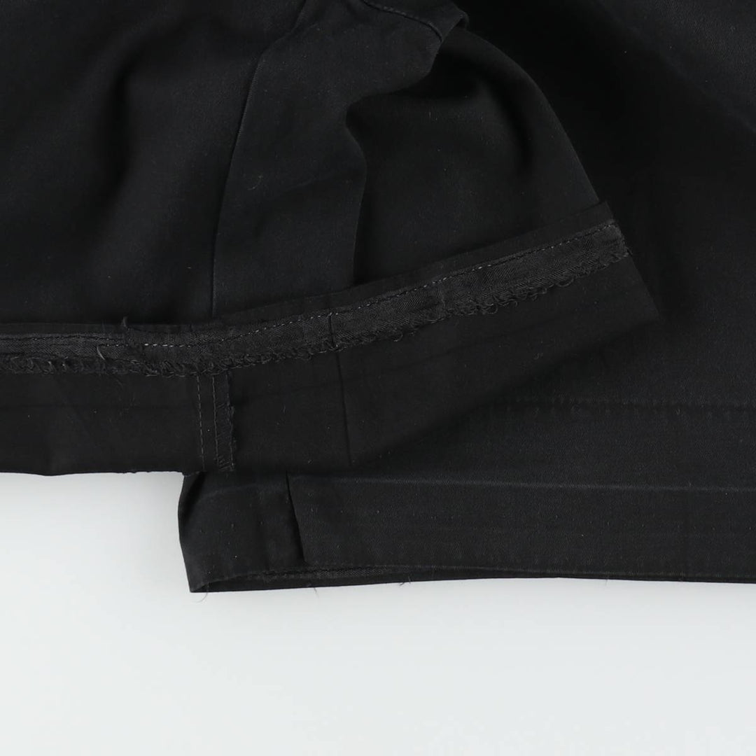 Ralph Lauren POLO by Ralph Lauren TYLER SHORT Two-Pleat Chino Shorts, Men's Size W38 (approx.) cotton black type Vintage Second Hand