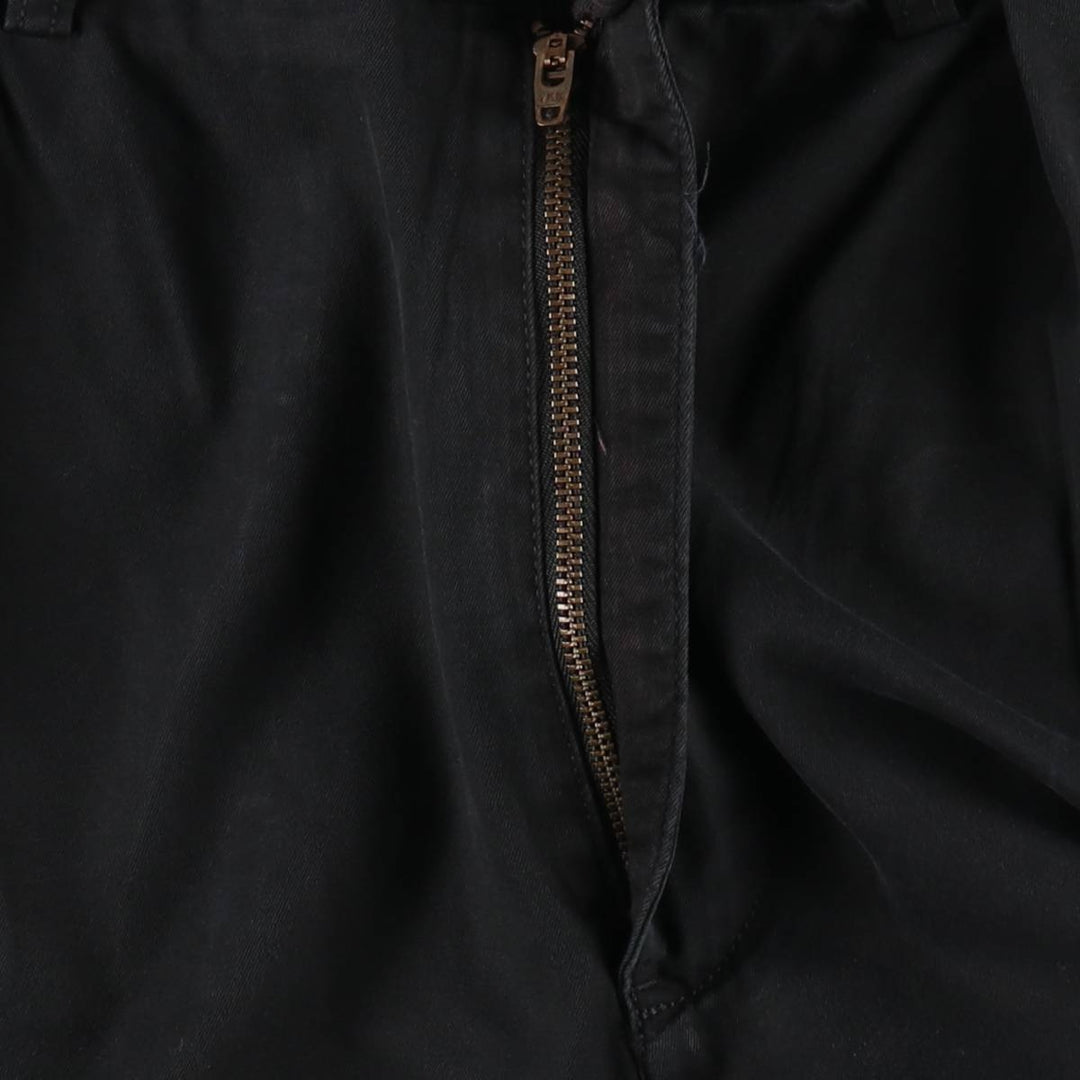 Ralph Lauren POLO by Ralph Lauren TYLER SHORT Two-Pleat Chino Shorts, Men's Size W38 (approx.) cotton black type Vintage Second Hand
