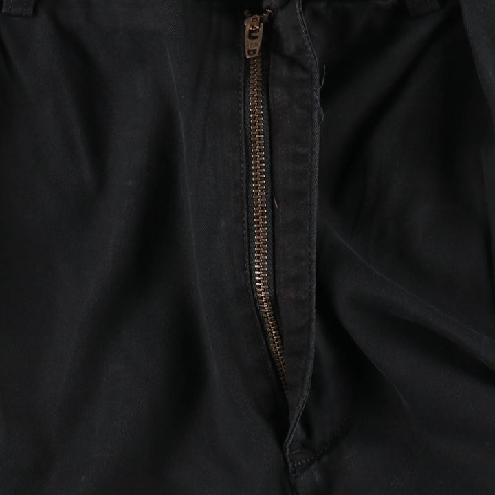 Ralph Lauren POLO by Ralph Lauren TYLER SHORT Two-Pleat Chino Shorts, Men's Size W38 (approx.) cotton black type Vintage Second Hand
