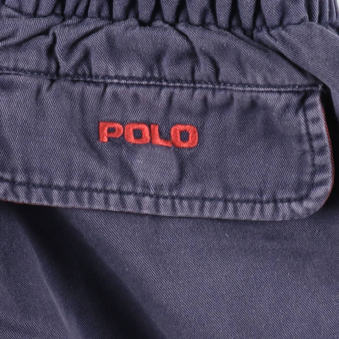 Ralph Lauren POLO by Ralph Lauren Chino Shorts, Men's Size Small cotton navy blue type Vintage Second Hand