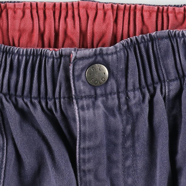 Ralph Lauren POLO by Ralph Lauren Chino Shorts, Men's Size Small cotton navy blue type Vintage Second Hand