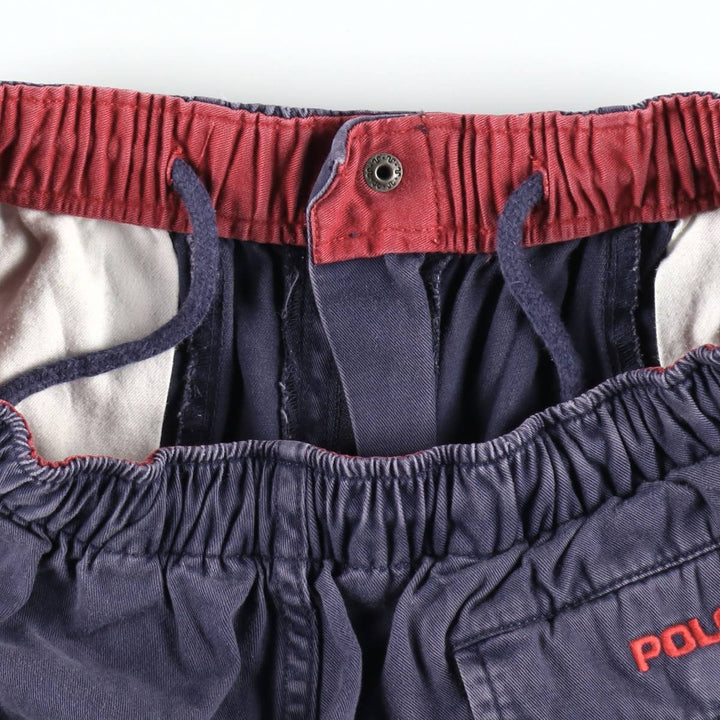 Ralph Lauren POLO by Ralph Lauren Chino Shorts, Men's Size Small cotton navy blue type Vintage Second Hand