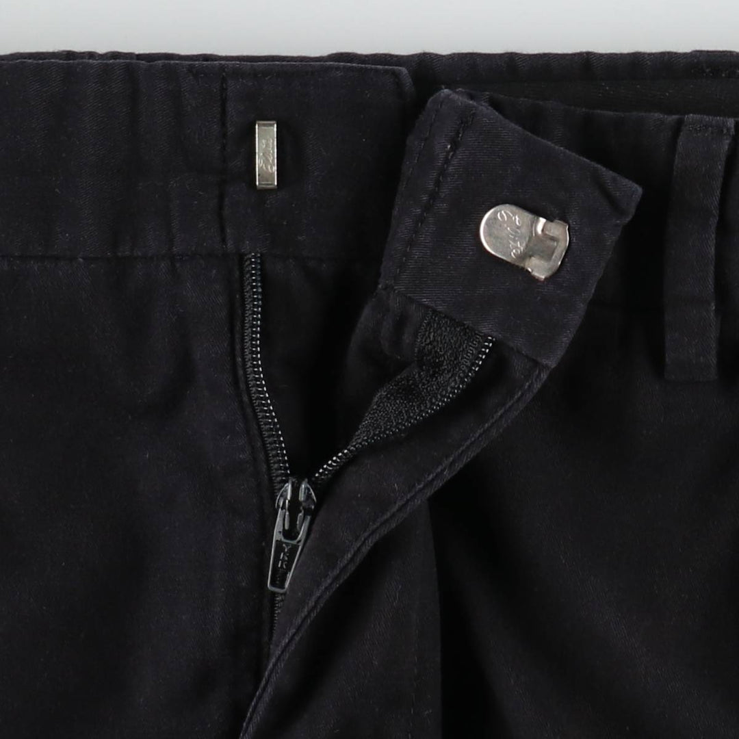 Ralph Lauren POLO by Ralph Lauren Two-pleat Chino Shorts, Men's, Size W37 cotton black type Vintage Second Hand