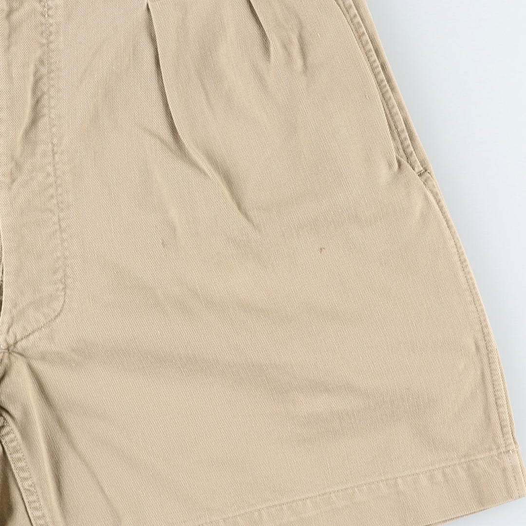 1950s-1960'S French Army M-52 Two-Pleat Military Chino Shorts, Men's Size W34 (approx.), Vintage unclear Beige type Vintage Second Hand
