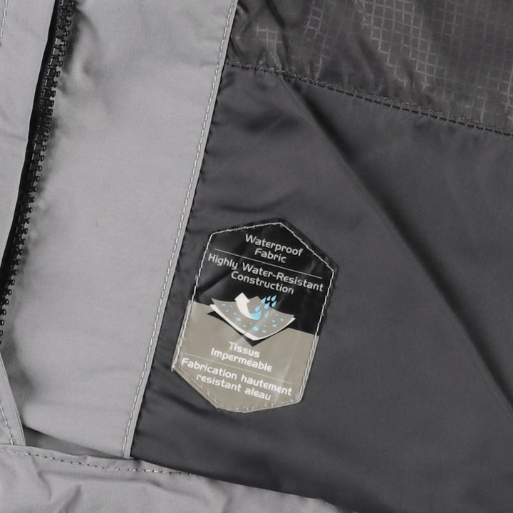 Columbia Interchange Mountain Parka Shell Jacket, Men's Size XL Nylon black type Vintage Second Hand