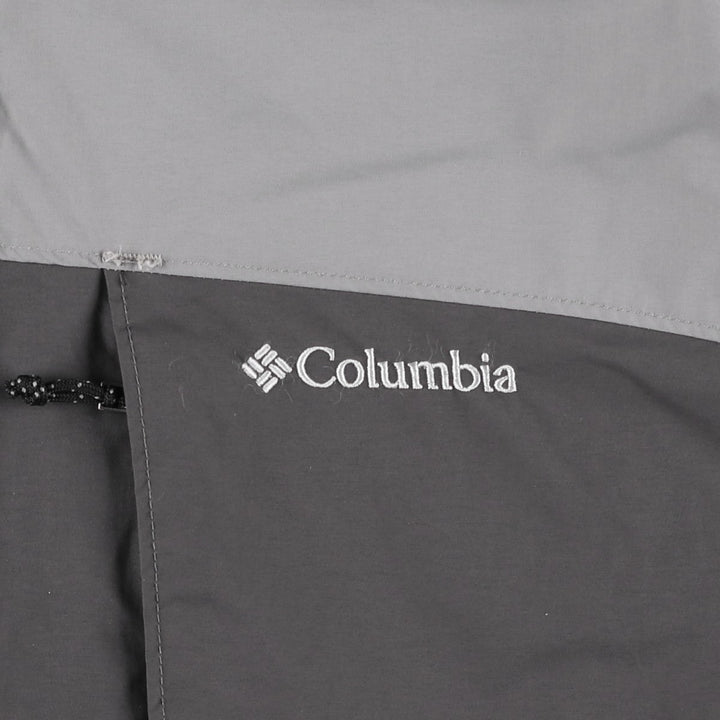 Columbia Interchange Mountain Parka Shell Jacket, Men's Size XL Nylon black type Vintage Second Hand