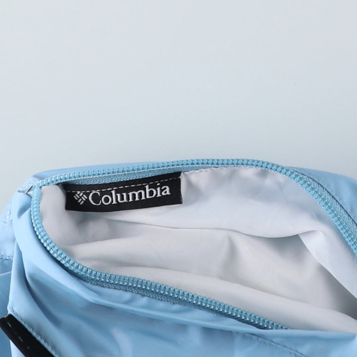 2000'S Columbia Nylon Jacket, Men's XL Nylon Blue type light blue Vintage Second Hand