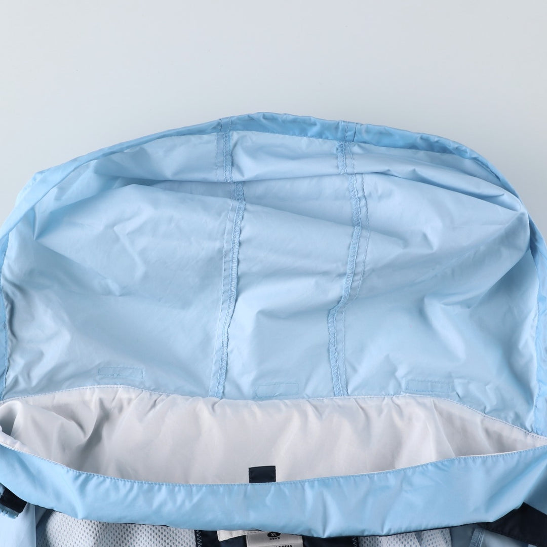 2000'S Columbia Nylon Jacket, Men's XL Nylon Blue type light blue Vintage Second Hand