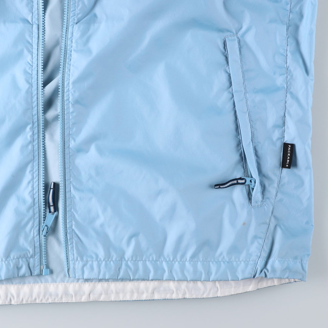 2000'S Columbia Nylon Jacket, Men's XL Nylon Blue type light blue Vintage Second Hand